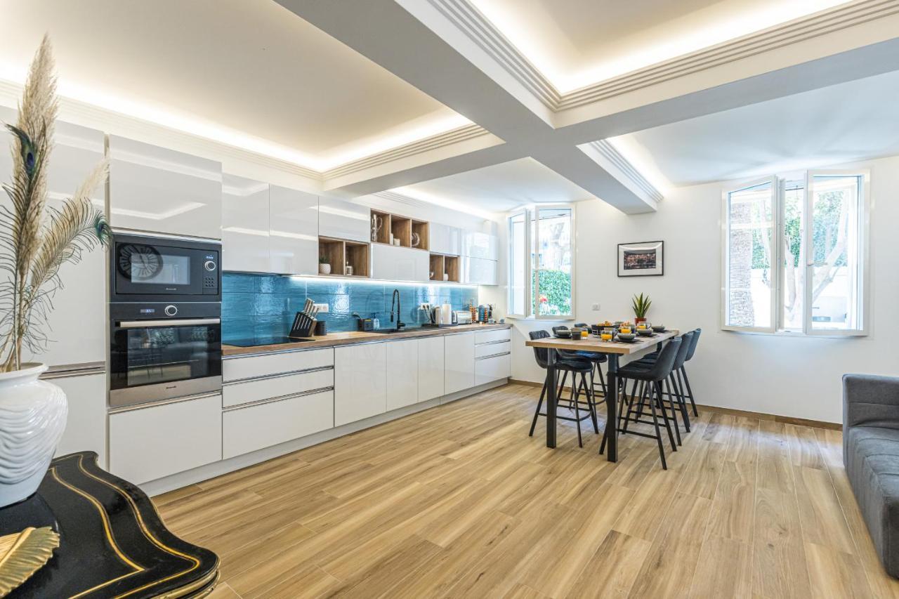 니스 Luxury 3 Bdr Garden & Parking - Angels' Garden 아파트 외부 사진